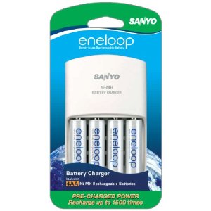 Sanyo Eneloop Rechargeable AA Batteries
