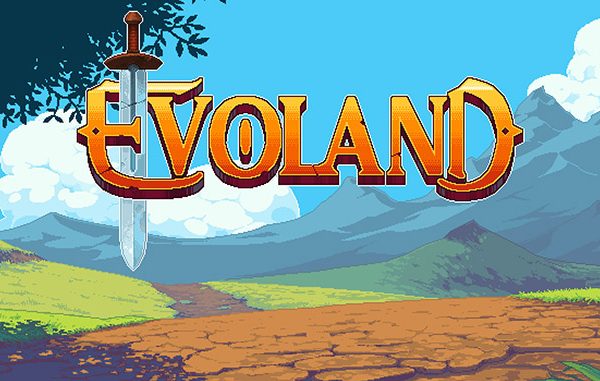 Evoland Title Screen