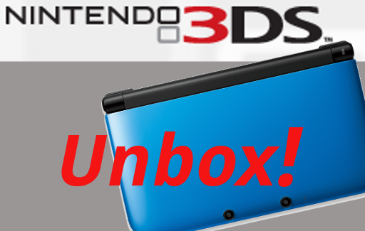 3DS XL Unboxing / Unnecessary Size Comparisons
