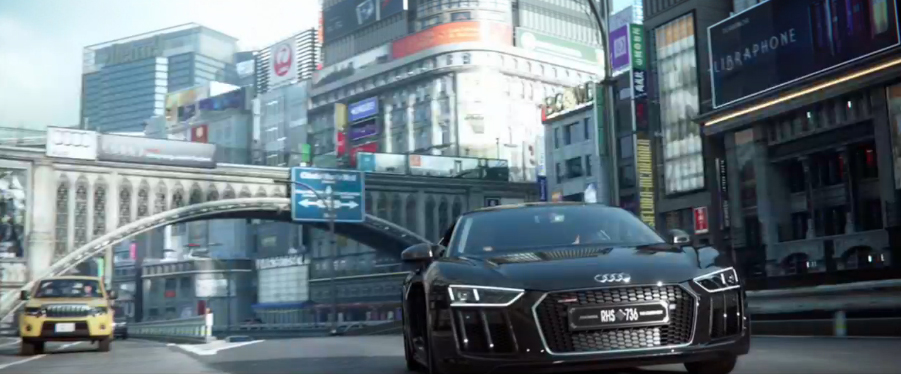 Square Enix and Audi bring custom R8 supercar to world of Final Fantasy XV