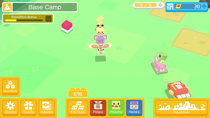 Pokémon Quest revealed for Switch, available now