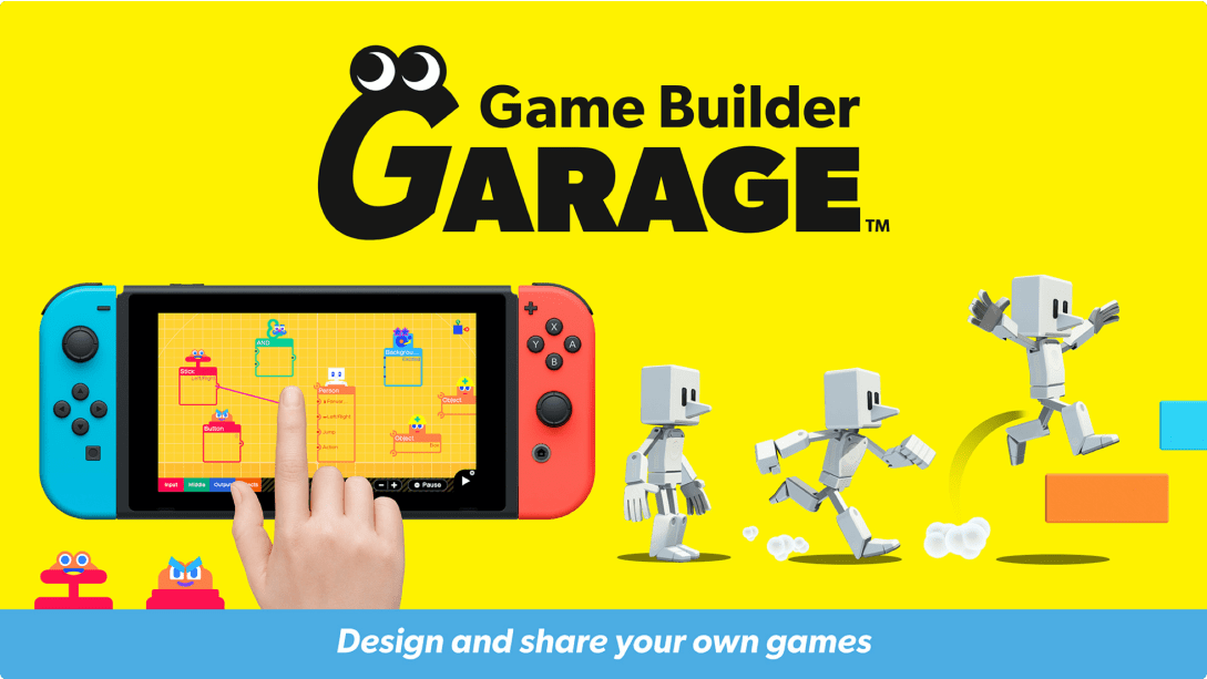 Nintendo reveals Game Builder Garage app for Switch