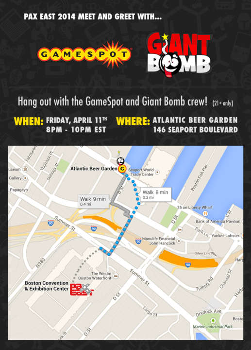 GameSpot and Giant Bomb PAX East 2014 Party