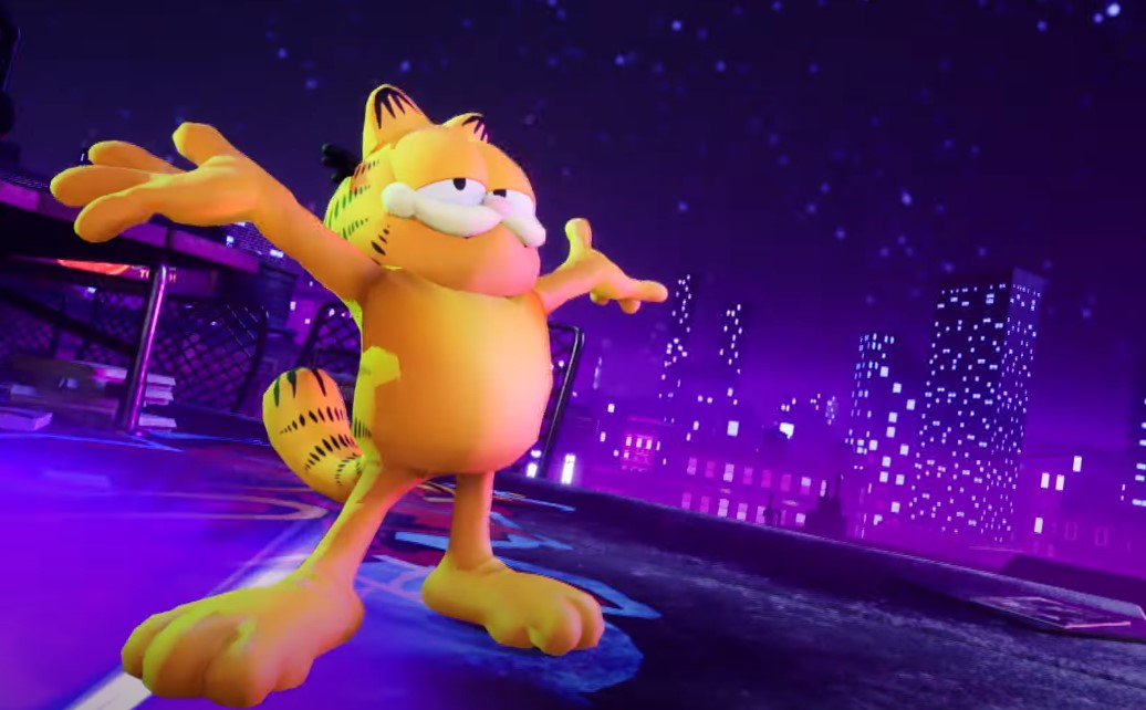 Garfield takes on all battlers in Nickelodeon All-Star Brawl today