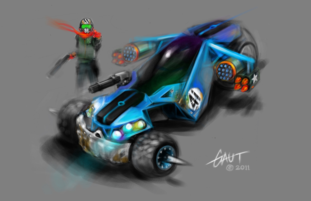 Gaut Widjanarko’s Destroyer for SideQuesting.com’s Dystopia competition