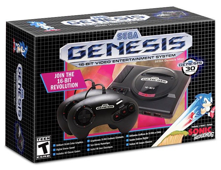 SEGA announces Genesis Mini for release this Fall