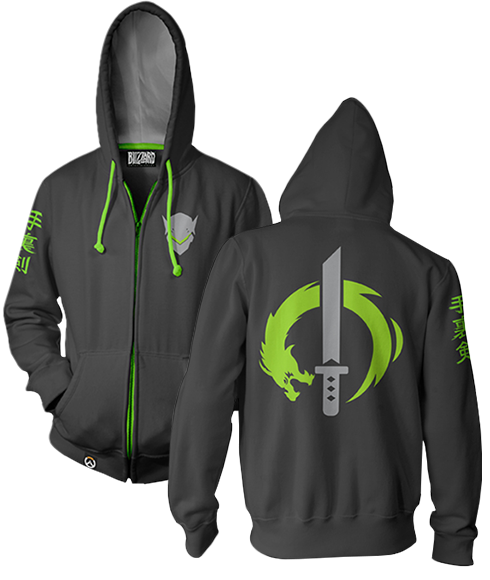 JINX Overwatch Ultimate Lucio Zip-Up Hoodie