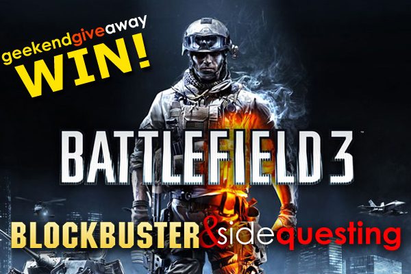 Win Battlefield 3 from Blockbuster and SideQuesting!