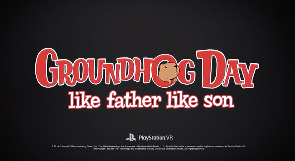 Groundhog Day: Like Father Like Son is a PSVR Sequel to Bill Murray’s Film