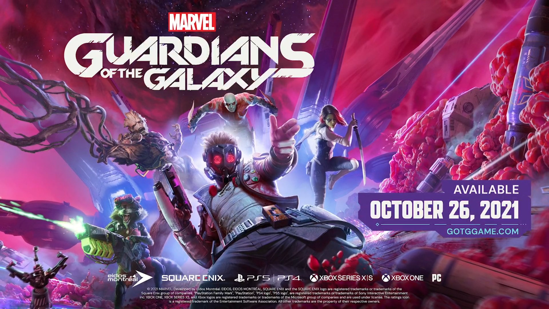 Square Enix reveals Guardians of the Galaxy