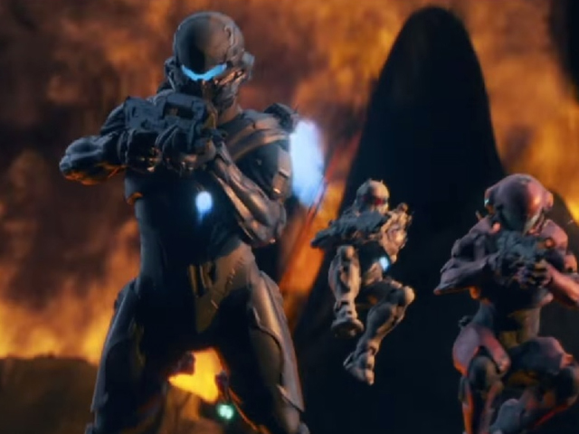 Halo 5: Guardians dropping in for action in opening cinematic