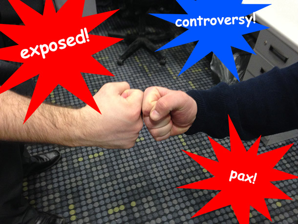 EXPOSED! The PAX East Secret Handshake that everyone was talking about!