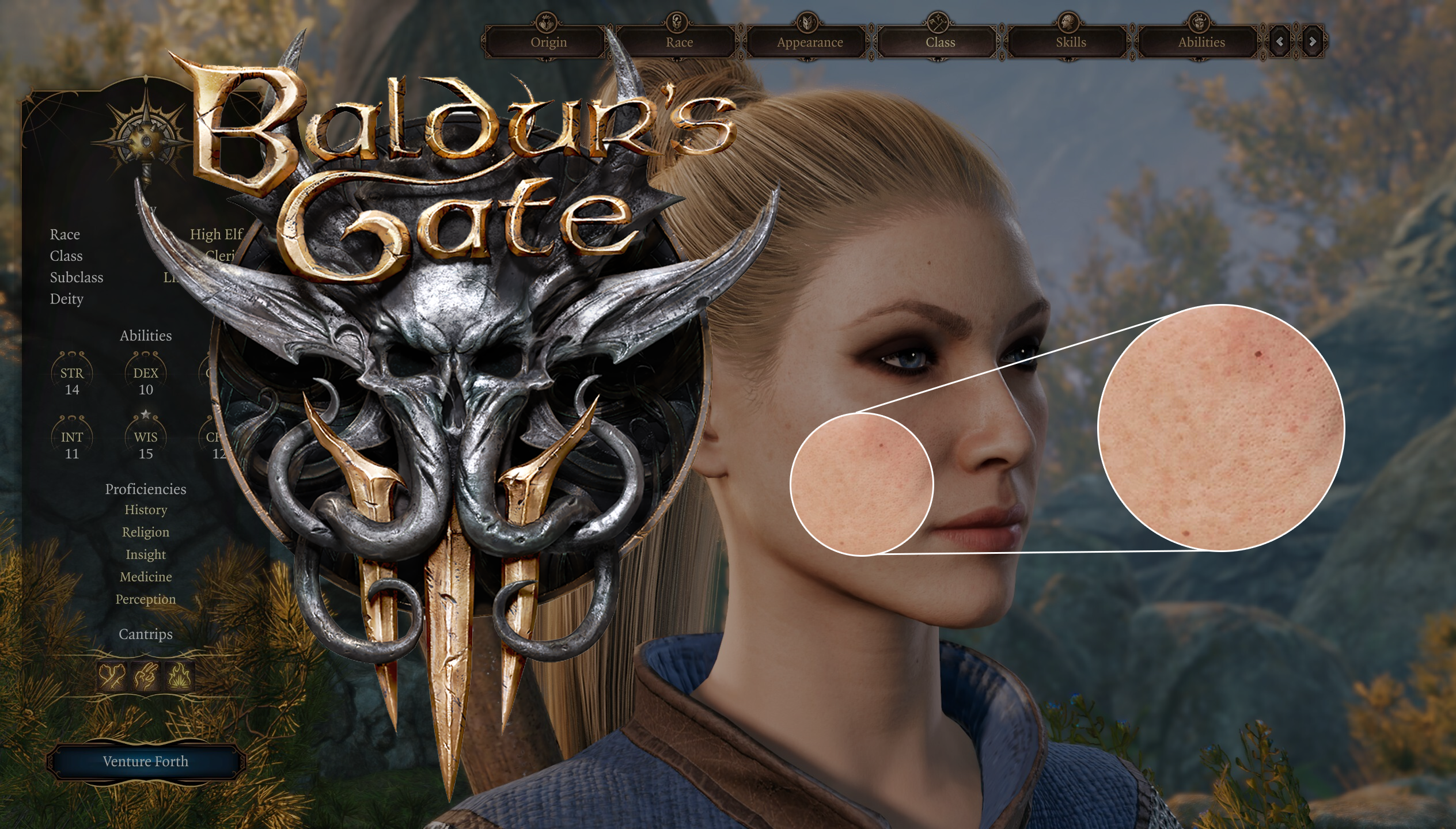 Baldur’s Gate 3 Shows Off Its Character Creation