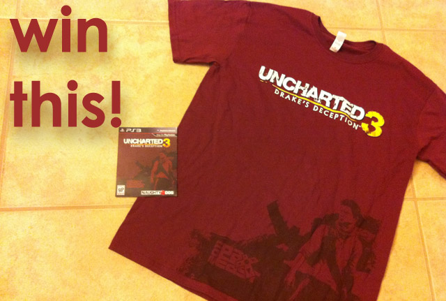 #FreeStuffFriday: Uncharted 3 Swag!