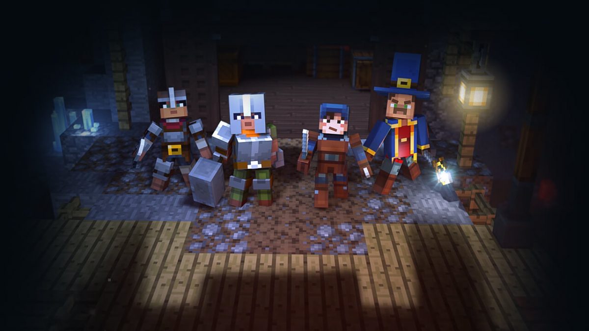 Minecraft: Dungeons announced, coming next year