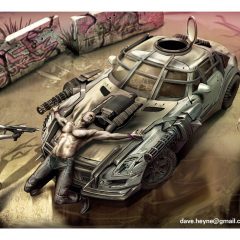 Dave Heyne’s Val-E Gurls Enforcement Car