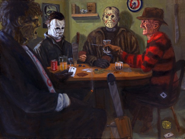 horror villain poker