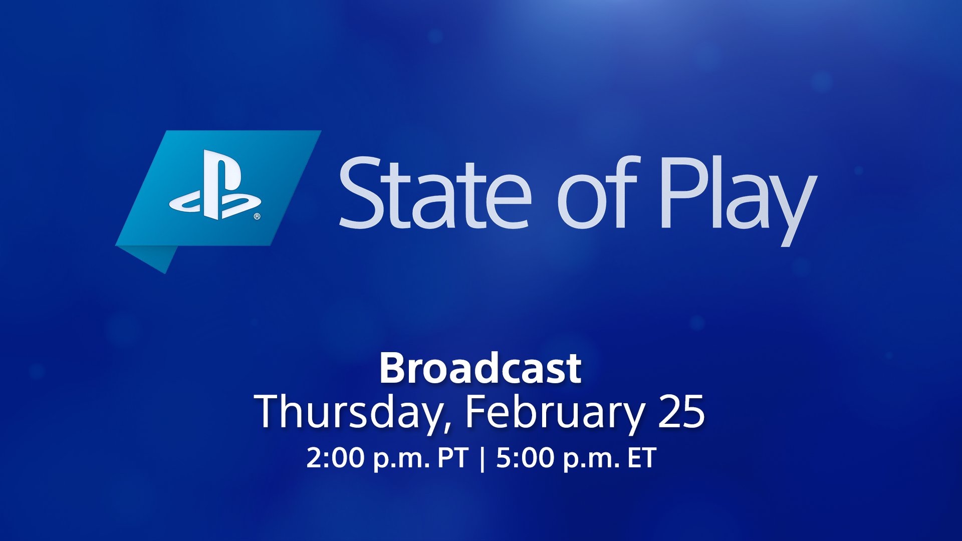 PlayStation State of Play announced for this week