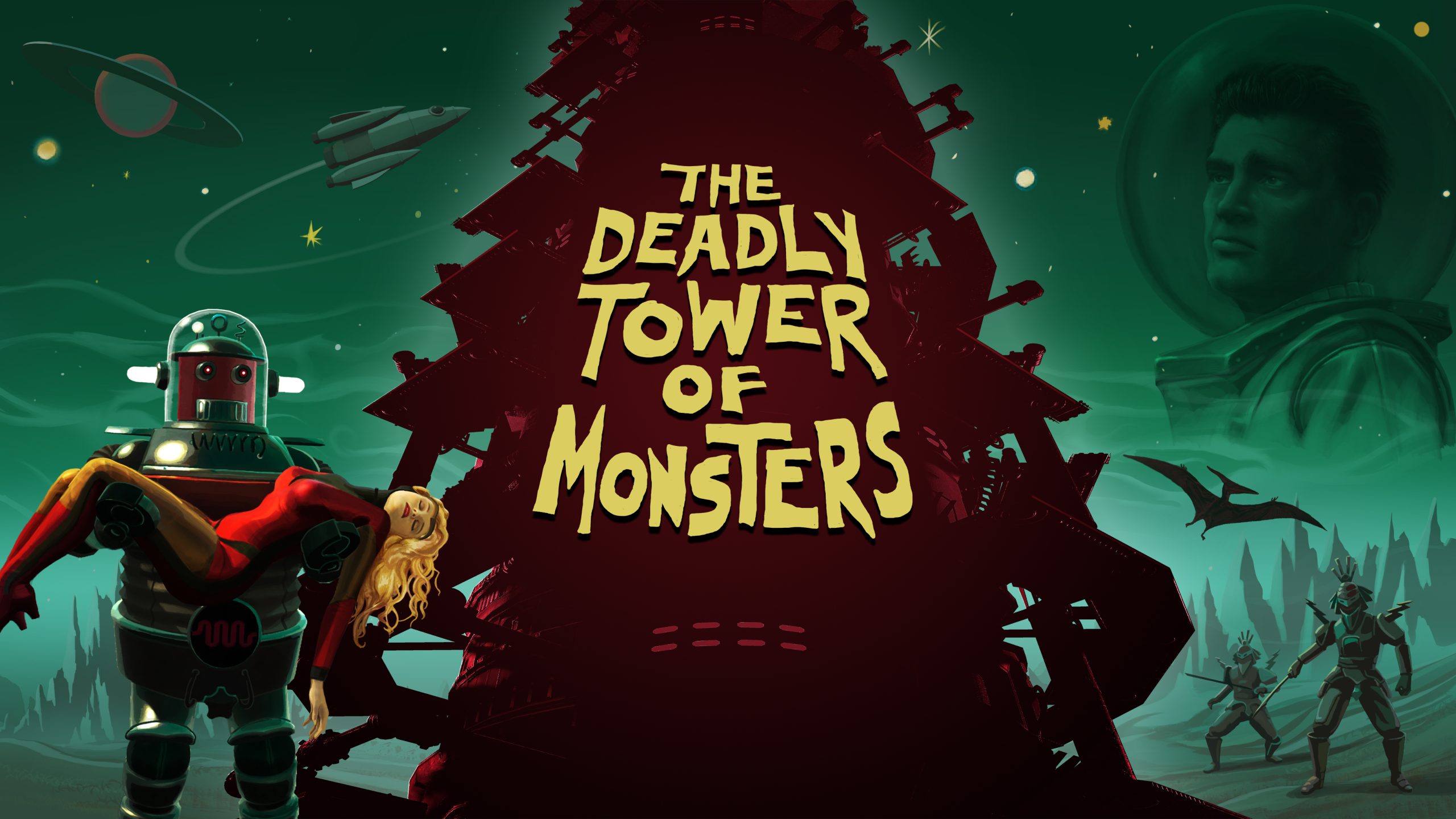 The Deadly Tower of Monsters Review: Stairway To The Past