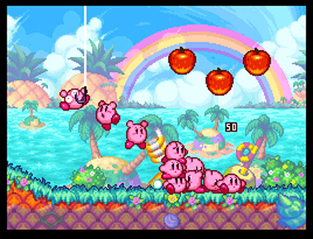 The Kirbys in all their glory