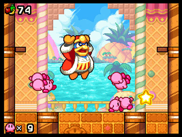 The Kirbys take on King Dedede