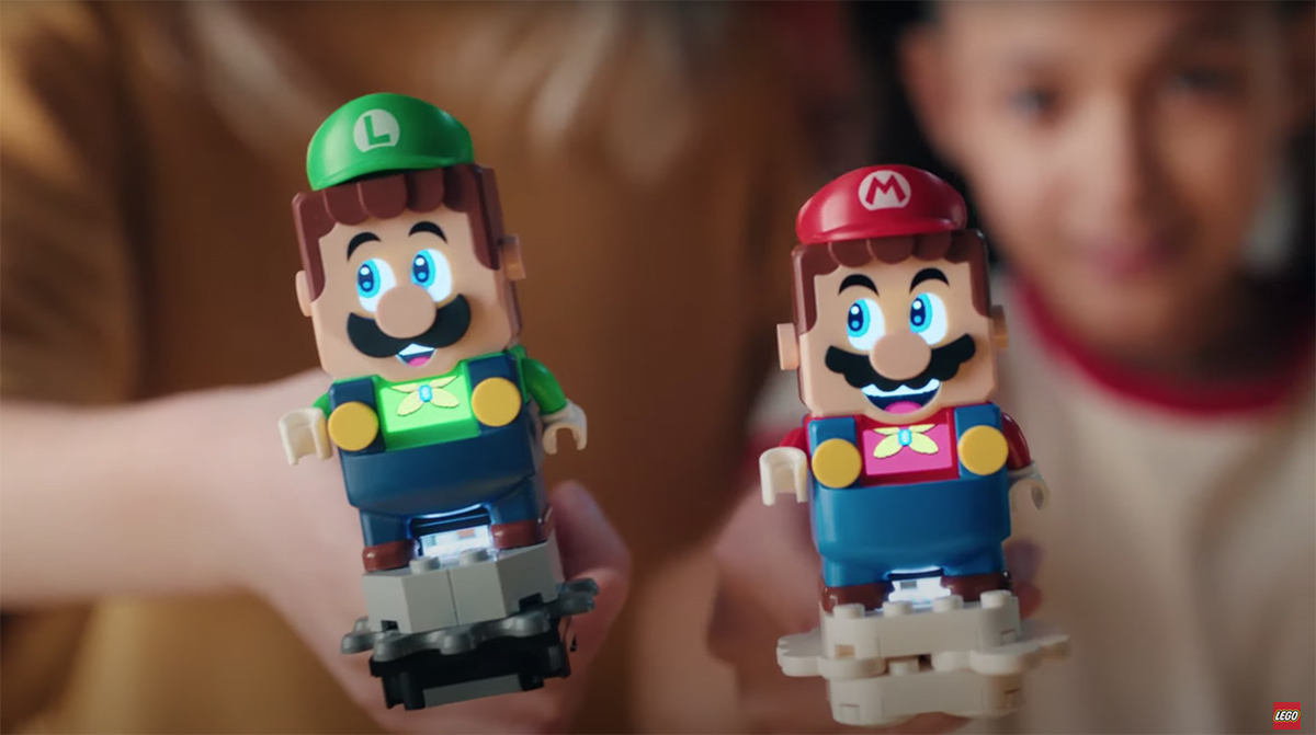 LEGO reveals co-op play between Mario & Luigi sets