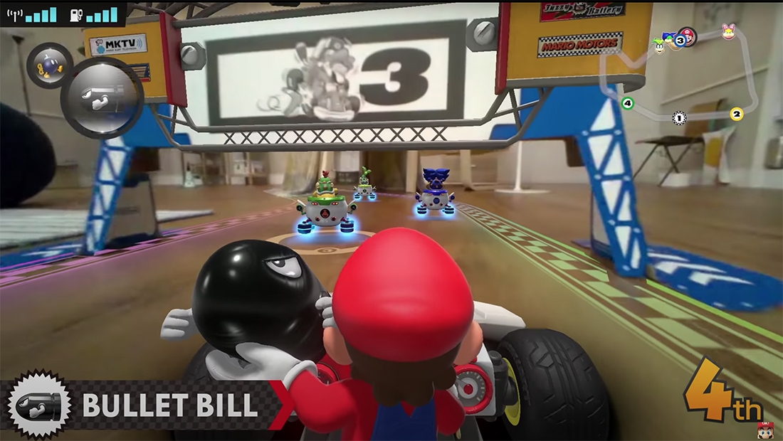 Nintendo reveals more details about Mario Kart Live: Home Circuit