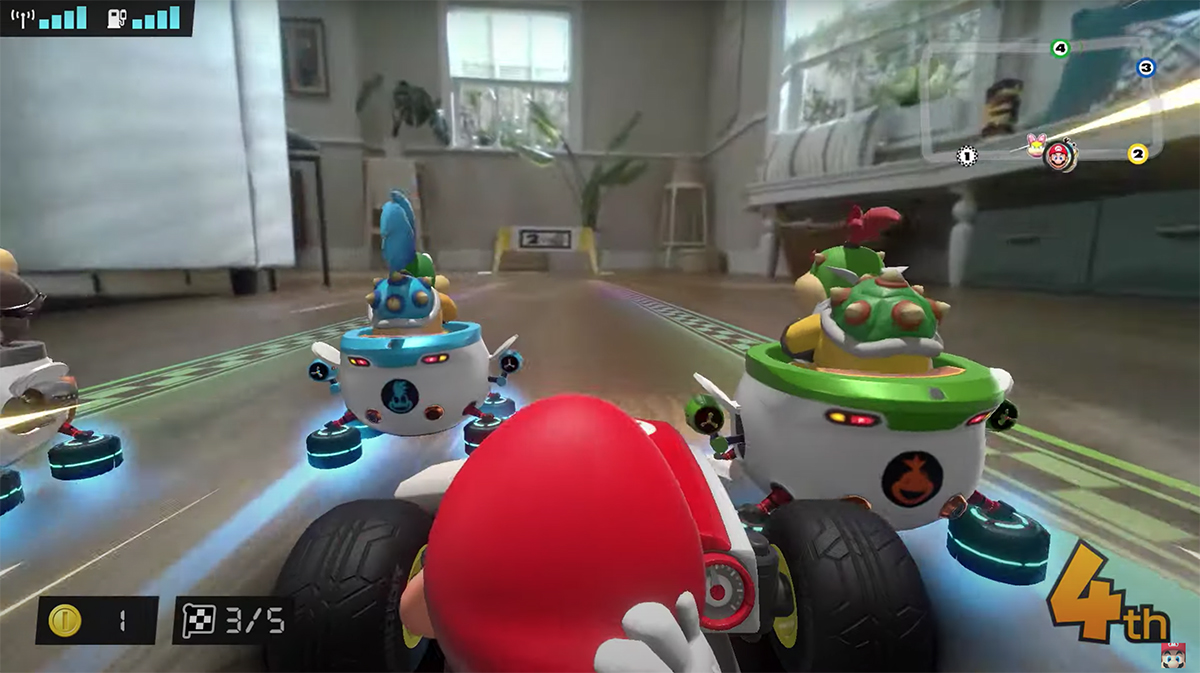 Mario Kart Live is augmented reality RC car mayhem