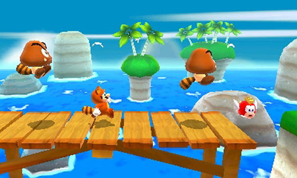 Super Mario 3D Land side screen shot Super Mario 3D Land side screen shot