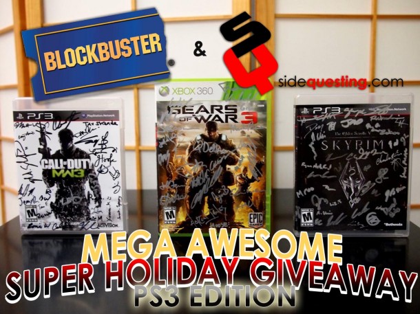 MEGA AWESOME SUPER HOLIDAY GIVEAWAY PS3 Edition