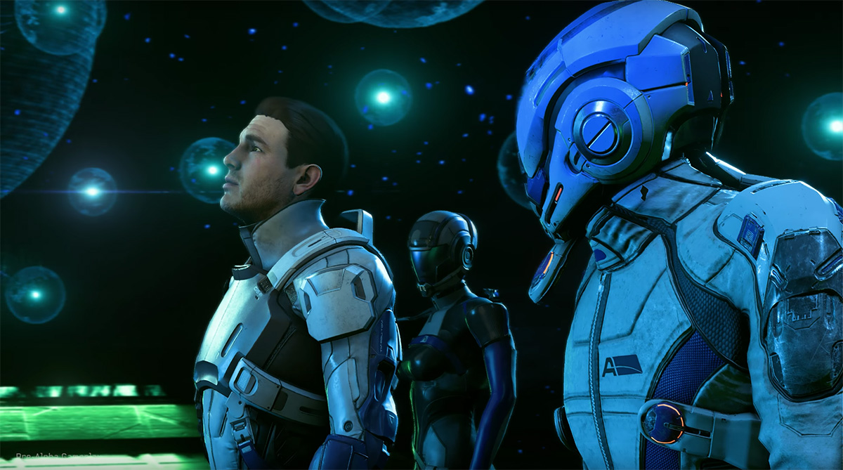 Sony shows off new Mass Effect Andromeda and Horizon Zero Dawn trailers for PS4 Pro