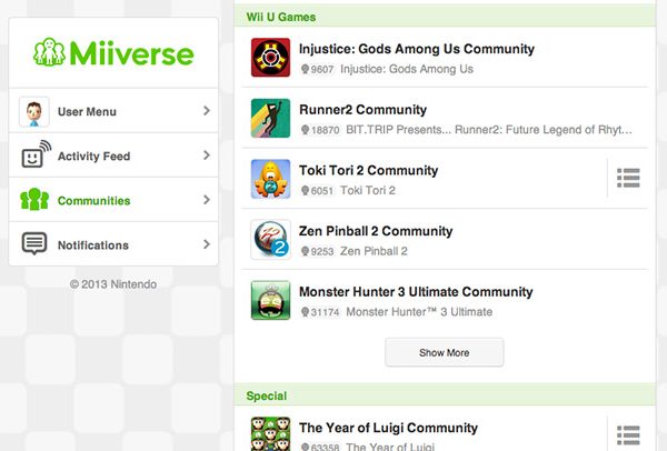 Miiverse on PC, Mobile