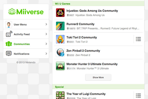 You can now access Miiverse via web & mobile