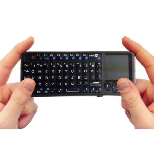 Rii Mini Wireless Keyboard (Built-in TouchPad/Laser Pointer)