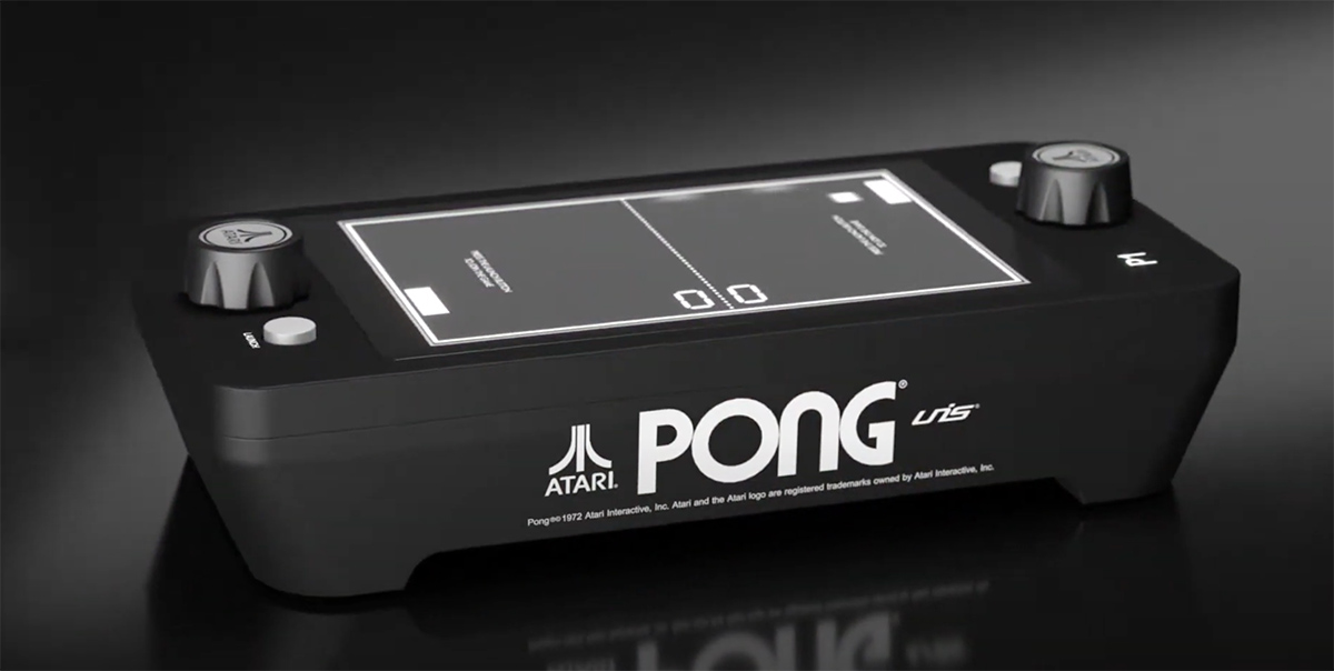 Atari reveals Mini Pong Jr portable