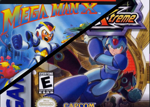 SideQuesting Split|screeN: Megaman X (SNES) vs. Megaman Xtreme (Gameboy Color)