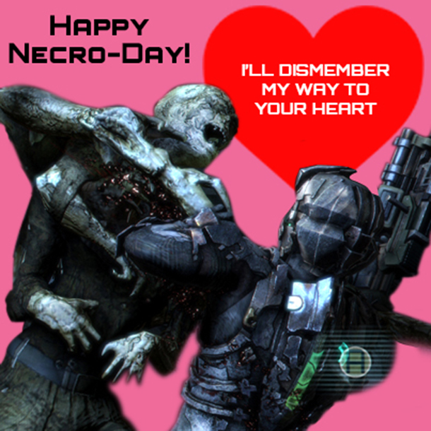 Giveaway: Save Valentine’s Day from Necromorphs with free weapon packs for Dead Space 3 [UPDATE: Winners announced!]