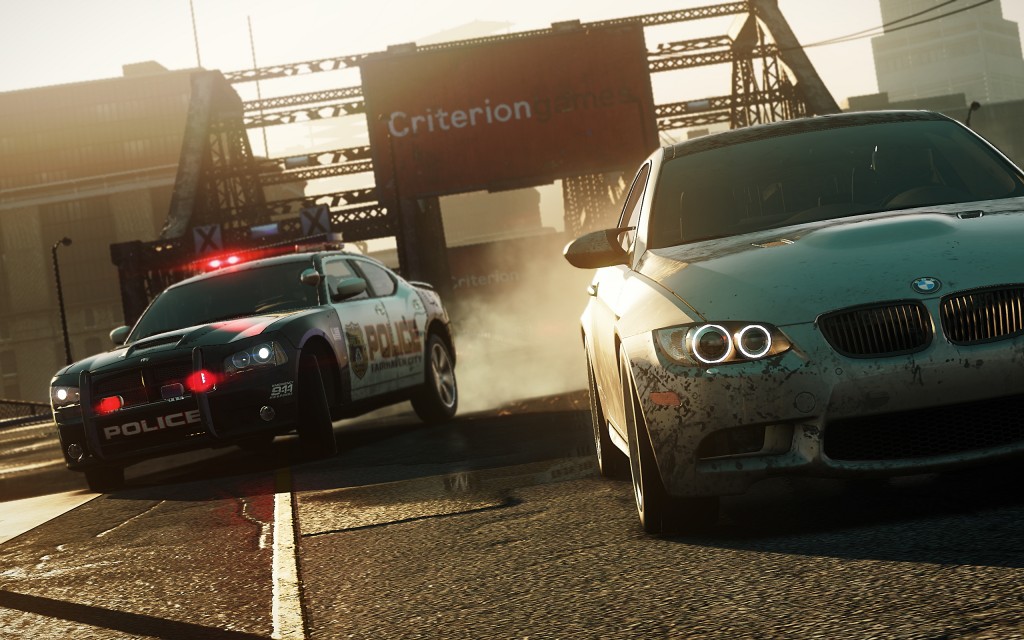 Here’s some Need For Speed: Most Wanted gameplay for your bad self