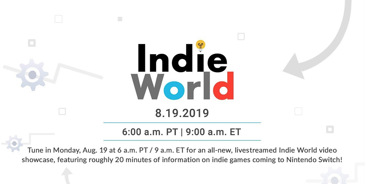 Nintendo hosting an Indie World Direct on Monday