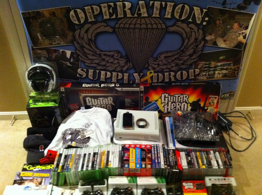Help support our military members through Operation Supply Drop all month