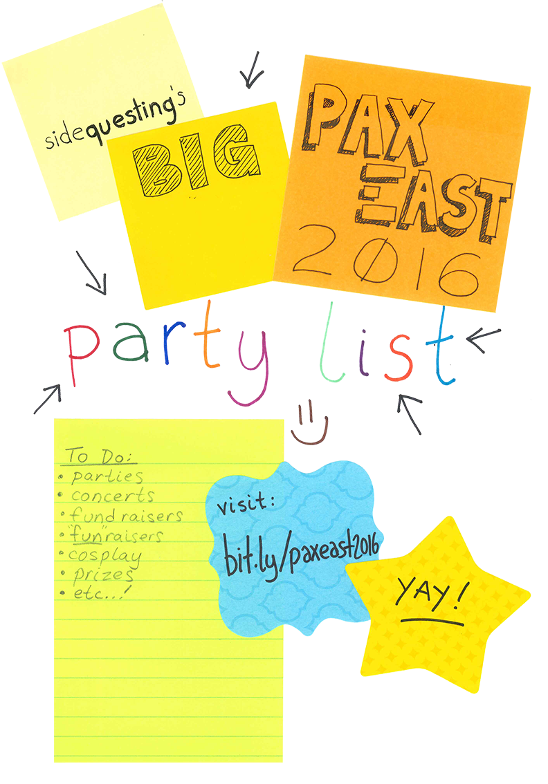 The BIG PAX East 2016 Party List – Parties, Events, Meetups & More!