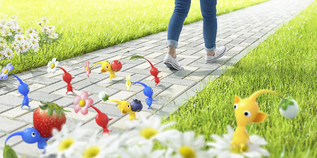 Nintendo and Niantic teaming up for more AR apps, the first of which is based on Pikmin