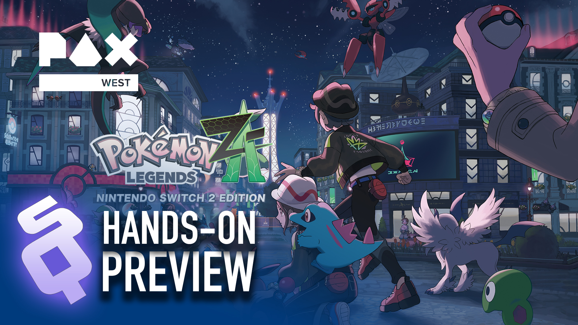 We play Pokemon Legends: Z-A on Switch 2! [Hands-on Preview]