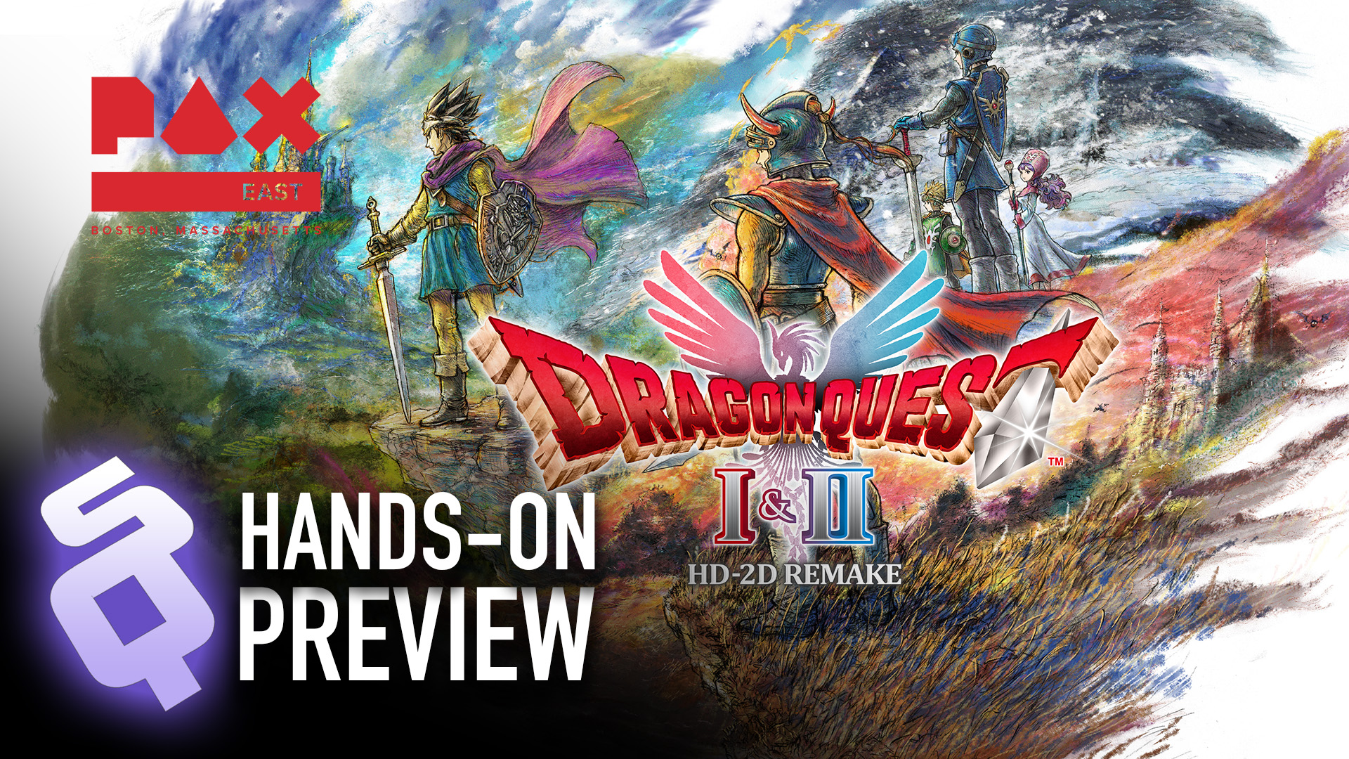 Dragon Quest I & II HD-2D Remake PAX East 2025 hands-on preview