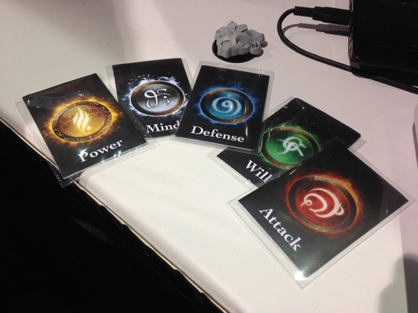 Several of the Arkana cards