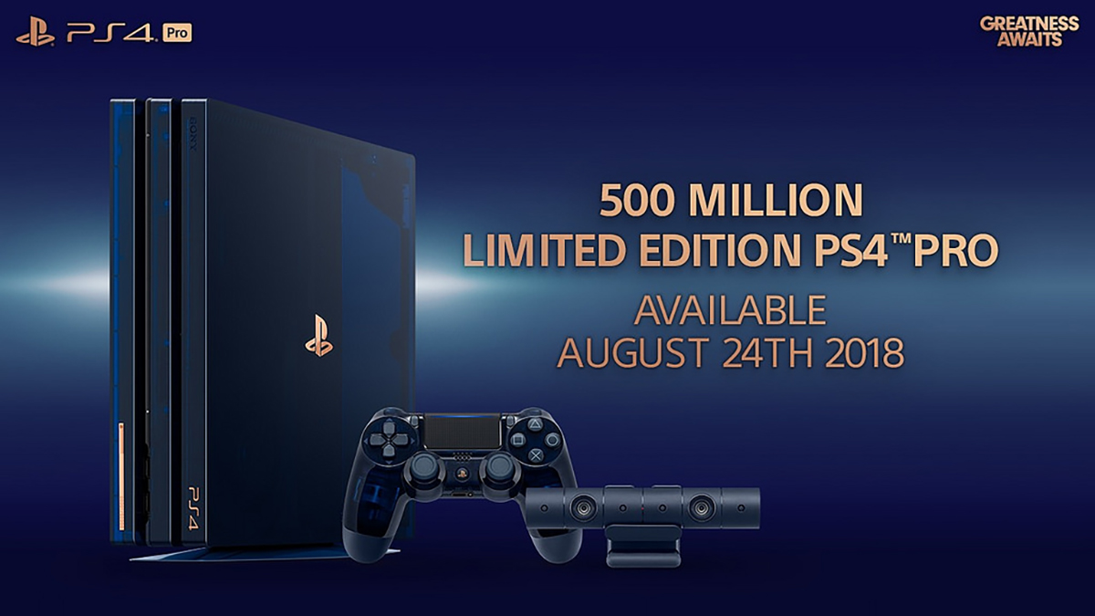 Sony releasing special edition PS4 Pro to celebrate 500 Million PlayStations