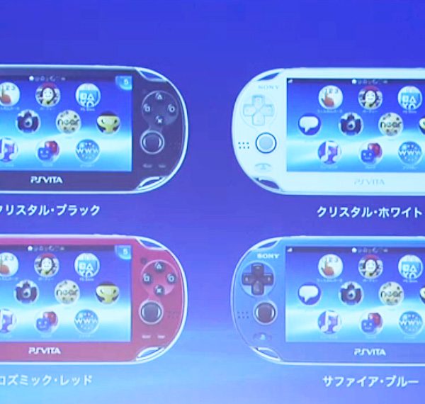 PS Vita new colors