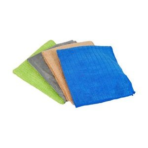 Quickie Green Cleaning Household Surface Microfiber Cleaning Cloth, Multi-Pack