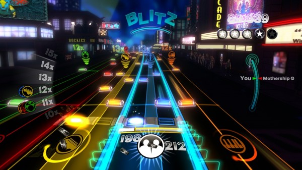 rock band blitz screenshot two