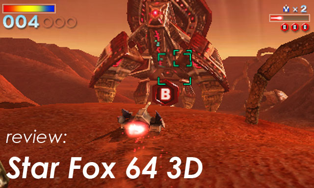 Star Fox 64 3D explodes out of E3